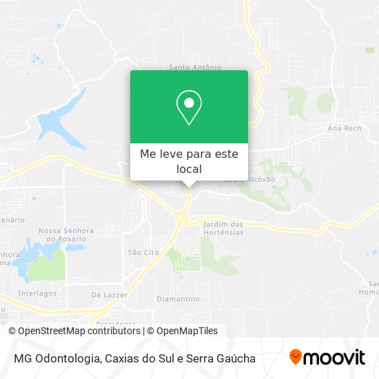 MG Odontologia mapa