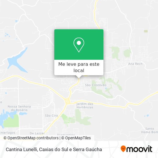 Cantina Lunelli mapa