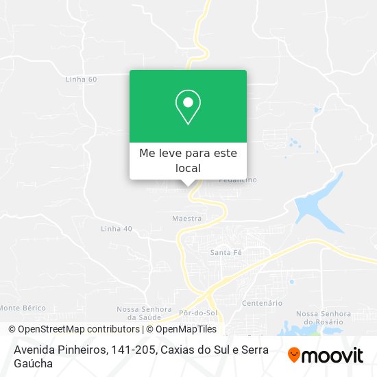 Avenida Pinheiros, 141-205 mapa