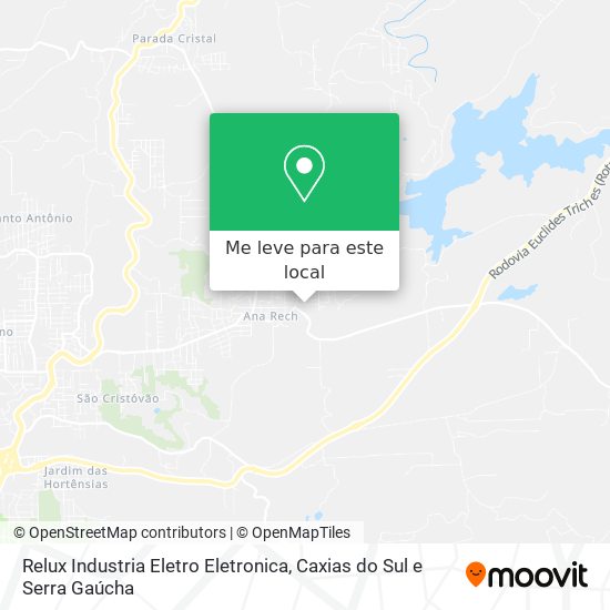 Relux Industria Eletro Eletronica mapa