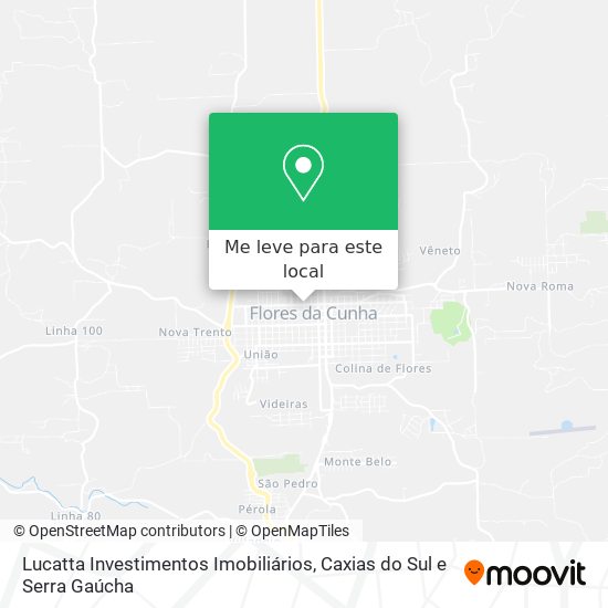 Lucatta Investimentos Imobiliários mapa