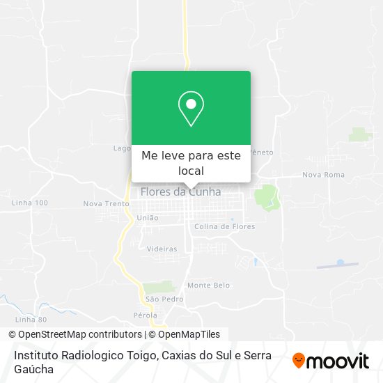 Instituto Radiologico Toigo mapa