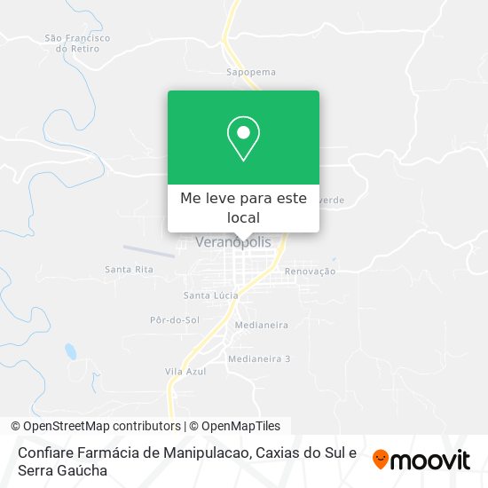 Confiare Farmácia de Manipulacao mapa