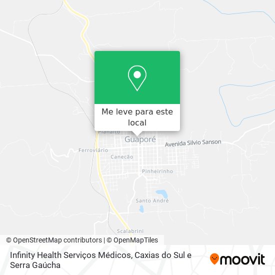 Infinity Health Serviços Médicos mapa