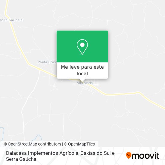 Dalacasa Implementos Agrícola mapa