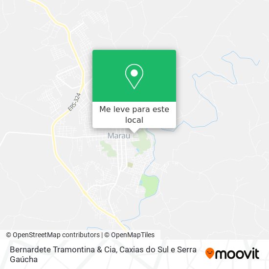 Bernardete Tramontina & Cia mapa