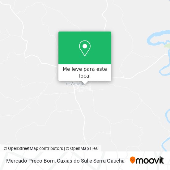 Mercado Preco Bom mapa