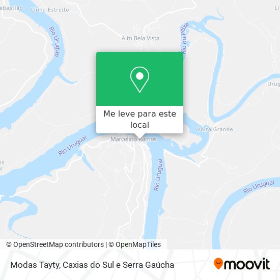 Modas Tayty mapa
