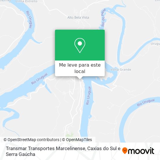 Transmar Transportes Marcelinense mapa