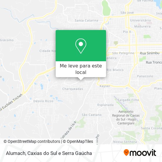 Alumach mapa