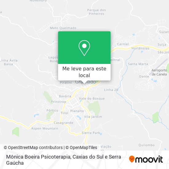 Mônica Boeira Psicoterapia mapa