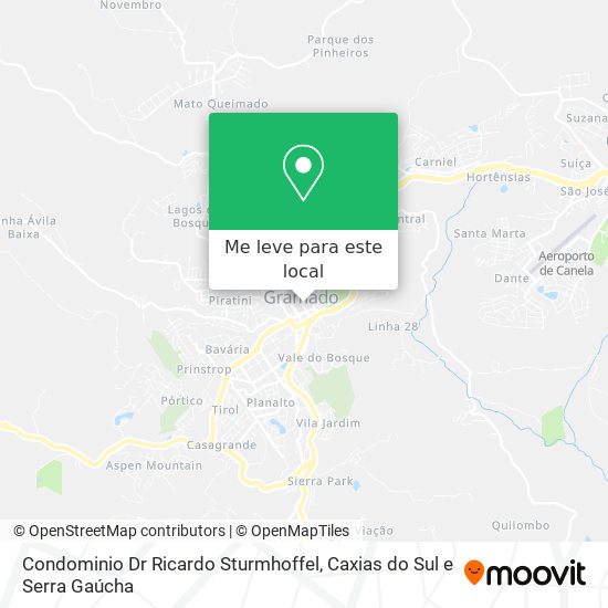 Condominio Dr Ricardo Sturmhoffel mapa