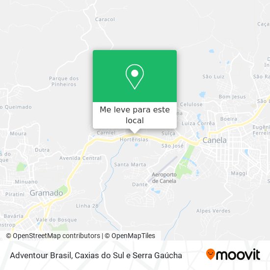 Adventour Brasil mapa