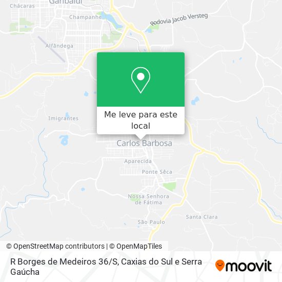 R Borges de Medeiros 36/S mapa