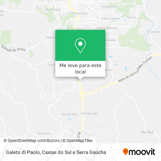 Galeto di Paolo mapa