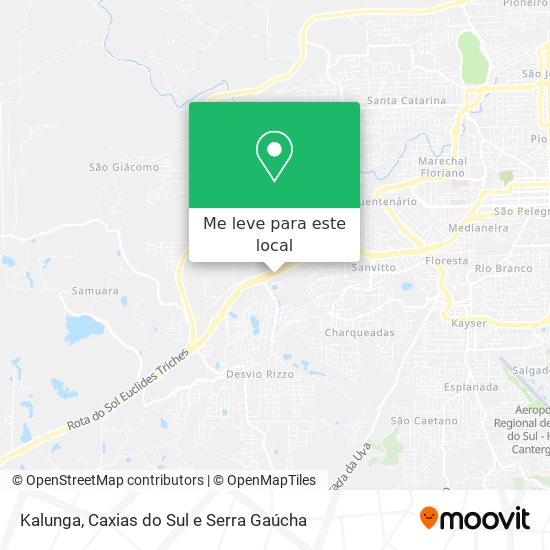 Kalunga mapa