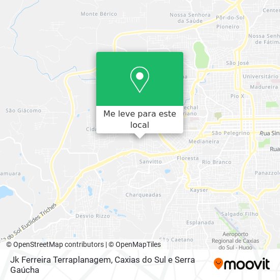 Jk Ferreira Terraplanagem mapa