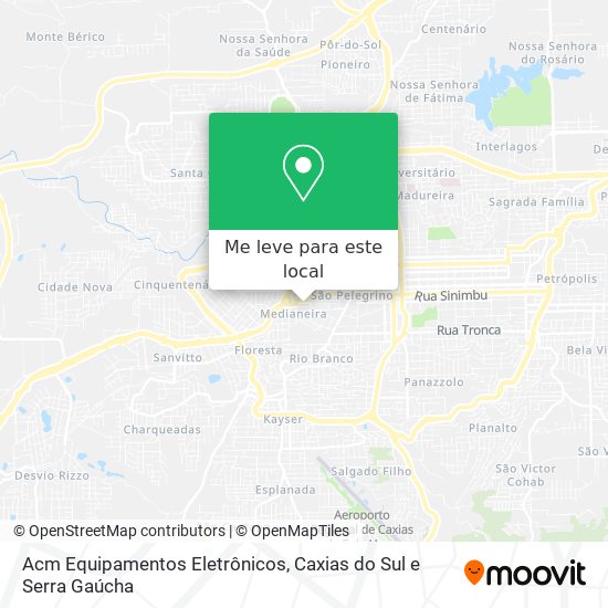Acm Equipamentos Eletrônicos mapa