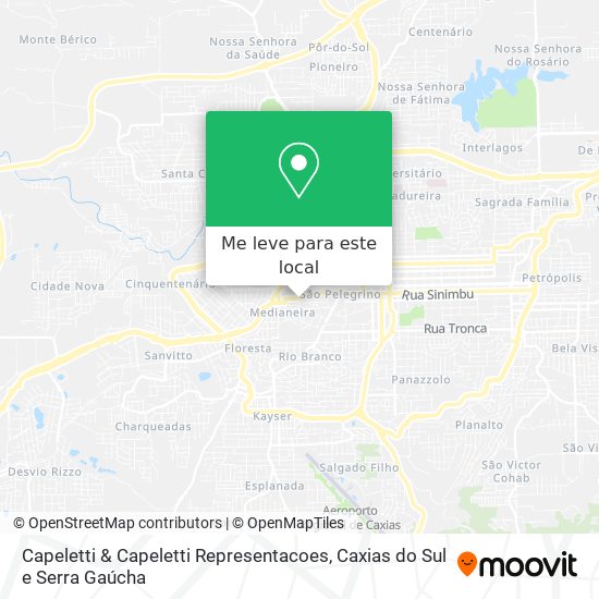 Capeletti & Capeletti Representacoes mapa