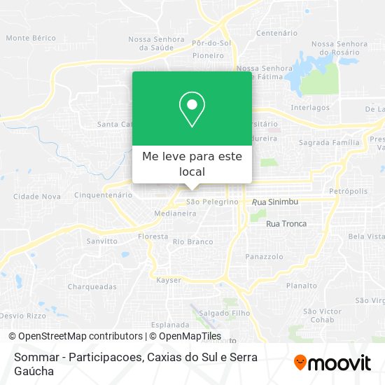 Sommar - Participacoes mapa