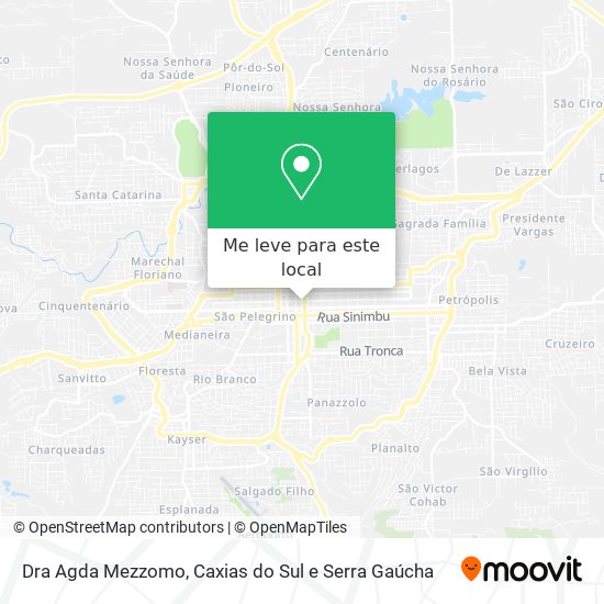 Dra Agda Mezzomo mapa