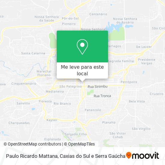 Paulo Ricardo Mattana mapa