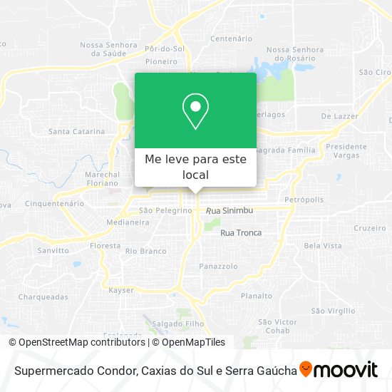 Supermercado Condor mapa