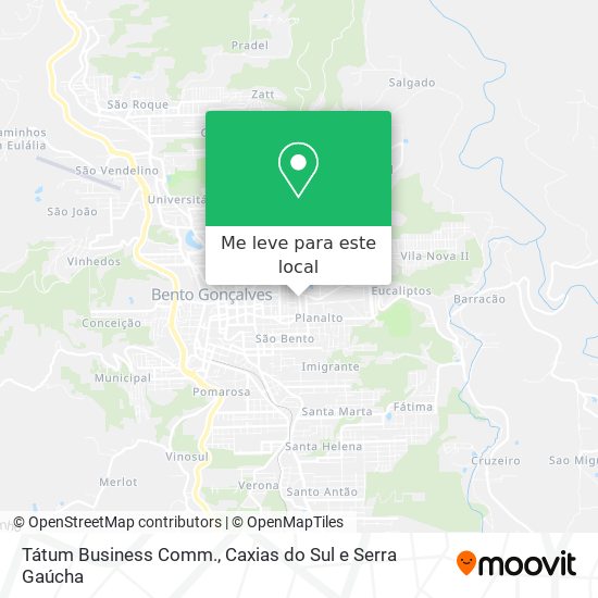 Tátum Business Comm. mapa