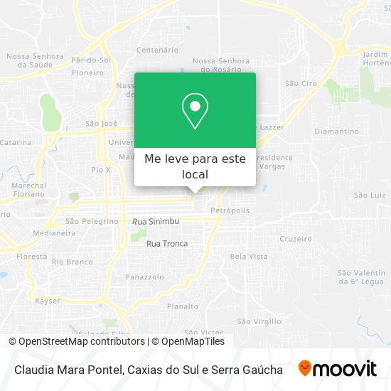 Claudia Mara Pontel mapa