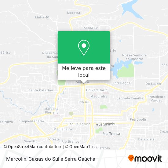 Marcolin mapa