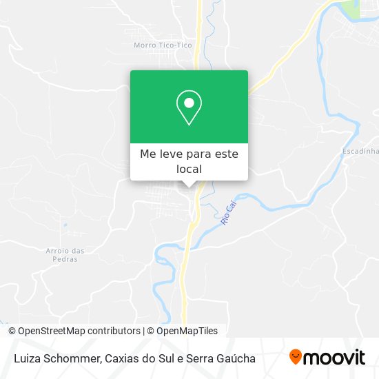 Luiza Schommer mapa