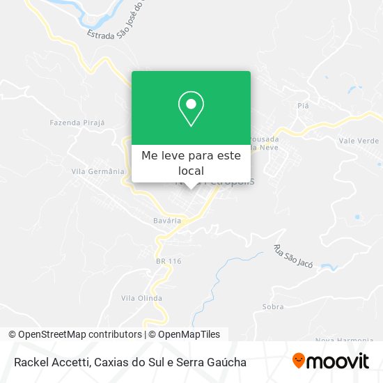 Rackel Accetti mapa