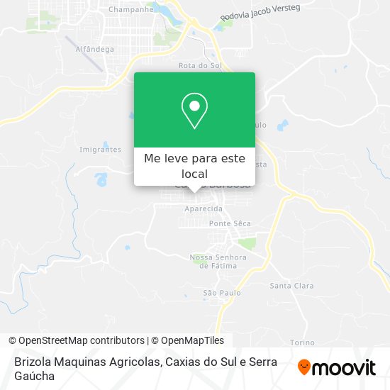 Brizola Maquinas Agricolas mapa