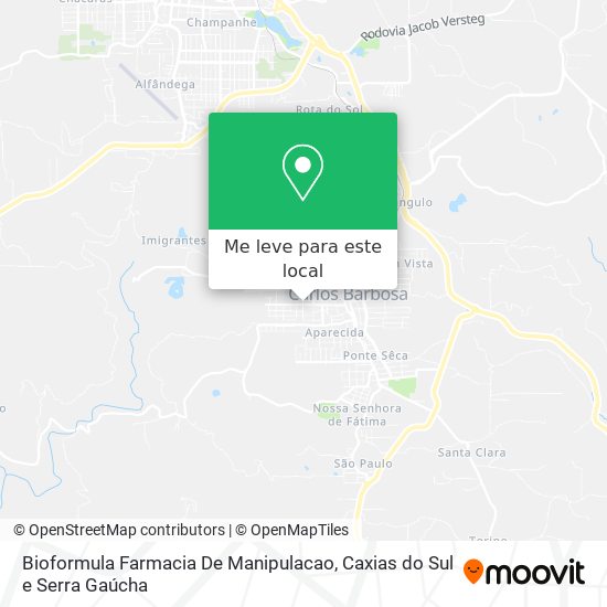 Bioformula Farmacia De Manipulacao mapa