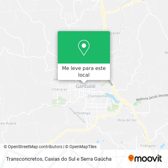 Transconcretos mapa