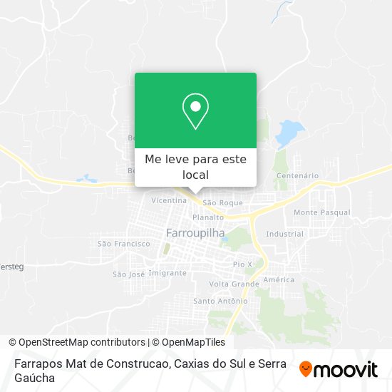Farrapos Mat de Construcao mapa