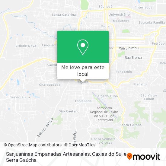Sanjuaninas Empanadas Artesanales mapa