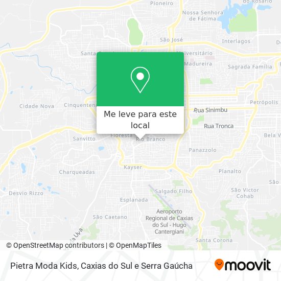 Pietra Moda Kids mapa