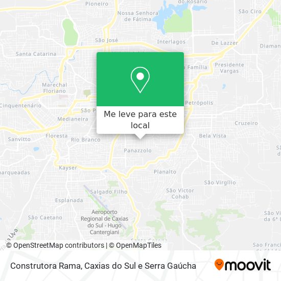 Construtora Rama mapa