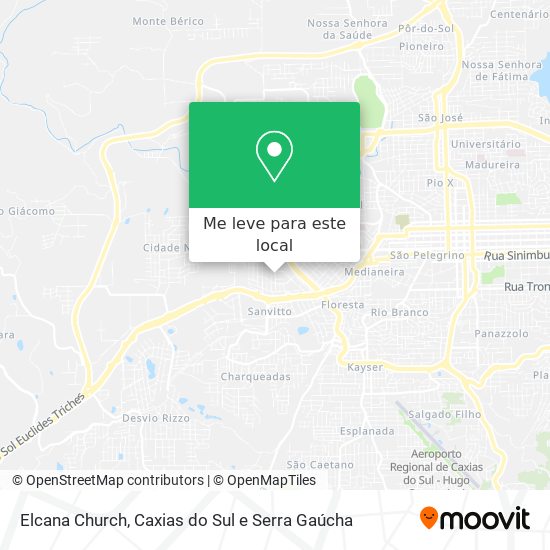 Elcana Church mapa