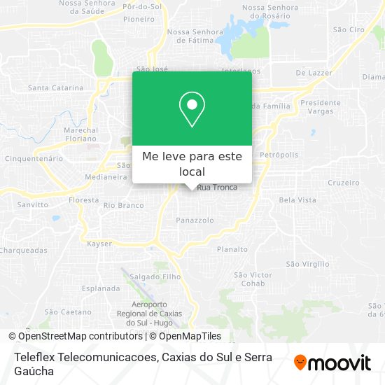 Teleflex Telecomunicacoes mapa