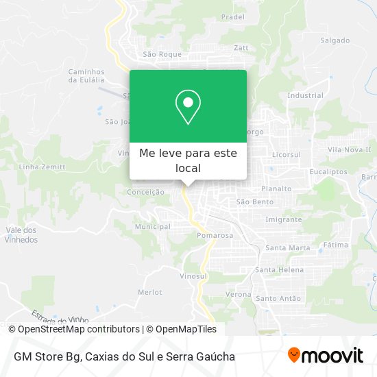 GM Store Bg mapa