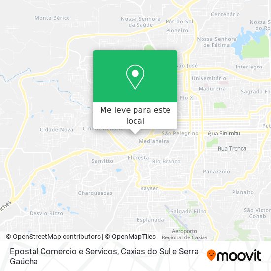 Epostal Comercio e Servicos mapa