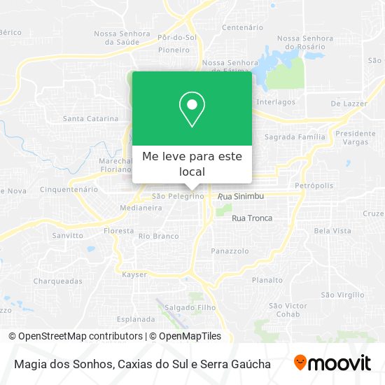 Magia dos Sonhos mapa