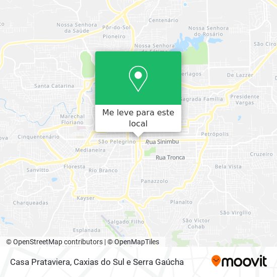 Casa Prataviera mapa