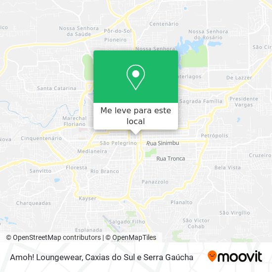Amoh! Loungewear mapa