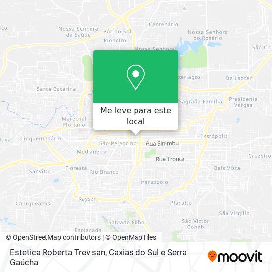 Estetica Roberta Trevisan mapa
