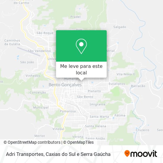 Adri Transportes mapa