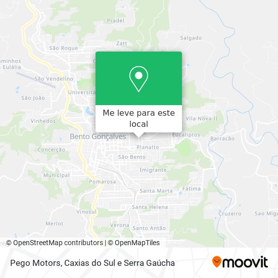 Pego Motors mapa