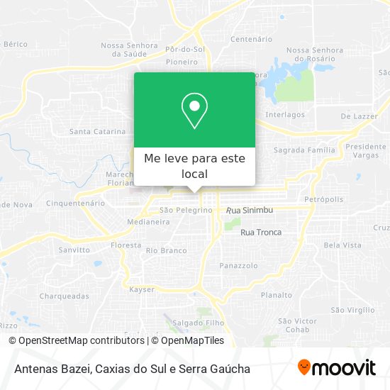Antenas Bazei mapa